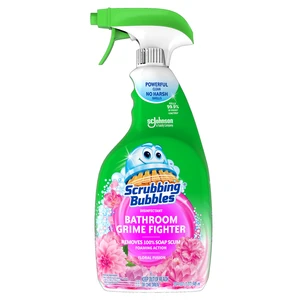 Scrubbing Bubble Bathroom Grime Fighter, Floral Fusion Scent, 32 oz Spray Bottle Scrubbing Bubble Bathroom Grime Fighter, Floral Fusion Scent, 32 oz Spray Bottle