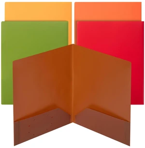 Mr. Pen- Plastic Folders with Pockets, 5 pcs | Aesthetic File Folder with Business Card Slot, 2-Pocket Folder, Back to School, Office, Filing Supplies Mr. Pen- Plastic Folders with Pockets, 5 pcs | Aesthetic File Folder with Business Card Slot, 2-Pocket Folder, Back to School, Office, Filing Supplies