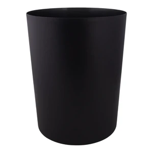 Mainstays 5 Gallon Plastic Wastebasket, Open Top, Matte Black Mainstays 5 Gallon Plastic Wastebasket, Open Top, Matte Black