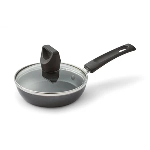 T-fal Easy Care Nonstick Cookware, Covered One Egg Wonder Fry Pan, 4.5 inch, Black T-fal Easy Care Nonstick Cookware, Covered One Egg Wonder Fry Pan, 4.5 inch, Black