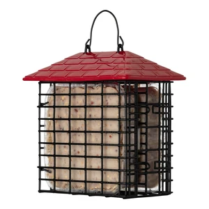 More Birds Double Suet Feeder with Weather Guard, Wild Bird, Assorted Colors More Birds Double Suet Feeder with Weather Guard, Wild Bird, Assorted Colors