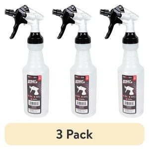 (3 pack) Stout Stuff Plastic Wide Mouth Empty Spray Bottle, Holds 32oz (3 pack) Stout Stuff Plastic Wide Mouth Empty Spray Bottle, Holds 32oz