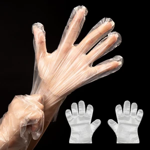 400 Count Disposable Plastic Gloves, Food Safe, Latex-Free & Powder-Free Waterproof Clear Poly Gloves for Cooking, Cleaning, Food Prep, Pet Care & Household Use, One Size Fits Most House Clean. 400 Count Disposable Plastic Gloves, Food Safe, Latex-Free & Powder-Free Waterproof Clear Poly Gloves for Cooking, Cleaning, Food Prep, Pet Care & Household Use, One Size Fits Most House Clean.