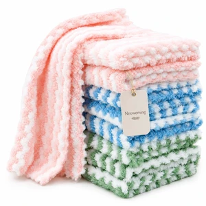 10PACK Kitchen Cleaning Cloths, Microfiber Dish Cloths: All-Purpose Washing/Soft/Lint Free/Absorbent/Quick Dry Reusable Washable Towels for Bathroom/Car/Glass, 10''x10'' - Mixcolor 10PACK Kitchen Cleaning Cloths, Microfiber Dish Cloths: All-Purpose Washing/Soft/Lint Free/Absorbent/Quick Dry Reusable Washable Towels for Bathroom/Car/Glass, 10''x10'' - Mixcolor