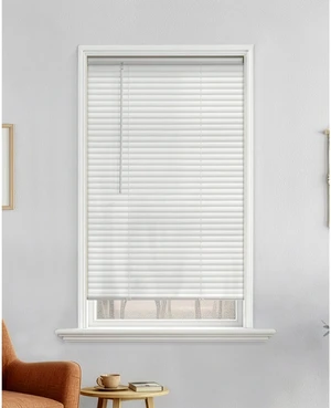 Mainstays 1 in Cordless Vinyl Light Filtering Mini Blinds, White, 23 in W x 42 in L Mainstays 1 in Cordless Vinyl Light Filtering Mini Blinds, White, 23 in W x 42 in L
