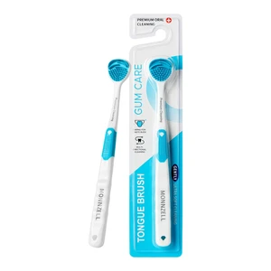 Silicone Tongue Scraper & Brush for Adults, Soft Tongue Cleaner for Bad Breath, Gentle Flexible Bristles Remove Tongue Coating & Food Residue, Non-Metal Oral Hygiene Tool for Fresh Breath Silicone Tongue Scraper & Brush for Adults, Soft Tongue Cleaner for Bad Breath, Gentle Flexible Bristles Remove Tongue Coating & Food Residue, Non-Metal Oral Hygiene Tool for Fresh Breath