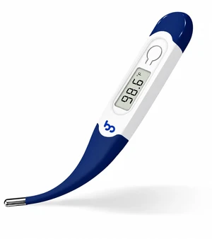 femometer Oral Thermometer for Adults and Kids, Flexible Tip femometer Oral Thermometer for Adults and Kids, Flexible Tip