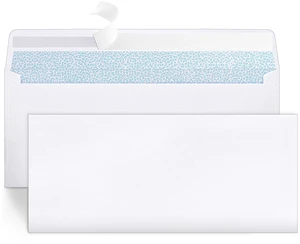 Joyberg 72 Packs #10 Envelopes, Business Envelopes, Envelopes Self Seal, Security Envelopes, Peel and Seal Closure, Size 4-1/8 X 9-1/2 Inches, White, 26LB Joyberg 72 Packs #10 Envelopes, Business Envelopes, Envelopes Self Seal, Security Envelopes, Peel and Seal Closure, Size 4-1/8 X 9-1/2 Inches, White, 26LB