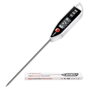 Meat Food Thermometer, Digital Candy Cooking Thermometer, Kitchen Cooking Thermometer Instant Read for BBQ Grill, Oil, Milk, Bath Water, Deep Fry, Candle Temperature Meat Food Thermometer, Digital Candy Cooking Thermometer, Kitchen Cooking Thermometer Instant Read for BBQ Grill, Oil, Milk, Bath Water, Deep Fry, Candle Temperature