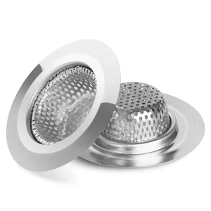 Ohtomber 2PCS 2.79" Stainless Steel Bathtub Drain Strainer Hair Catcher Ohtomber 2PCS 2.79" Stainless Steel Bathtub Drain Strainer Hair Catcher