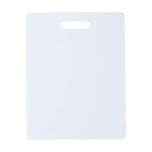 FARBERWARE Reversible Plastic Cutting Board, 8x10 Inch, White, Dishwasher Safe, Non-Porous and Durable for Chopping, Slicing, Prep, Easy to Store FARBERWARE Reversible Plastic Cutting Board, 8x10 Inch, White, Dishwasher Safe, Non-Porous and Durable for Chopping, Slicing, Prep, Easy to Store