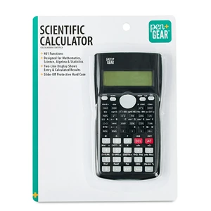 Pen+Gear SS-6613 Scientific Calculator, 401 Functions, for High School, College Math and Engineering, Black Pen+Gear SS-6613 Scientific Calculator, 401 Functions, for High School, College Math and Engineering, Black