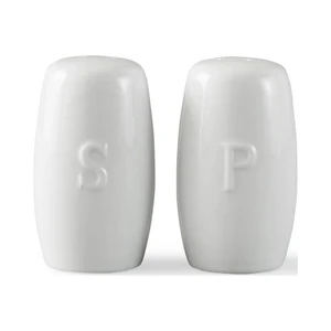 Better Homes & Gardens White Porcelain Embossed Salt & Pepper Shaker Set Better Homes & Gardens White Porcelain Embossed Salt & Pepper Shaker Set