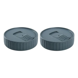 Mainstays BPA-Free Plastic Mason Jar Lids for Drinking Dishwasher Safe Gray Canning Jar Lids Mainstays BPA-Free Plastic Mason Jar Lids for Drinking Dishwasher Safe Gray Canning Jar Lids