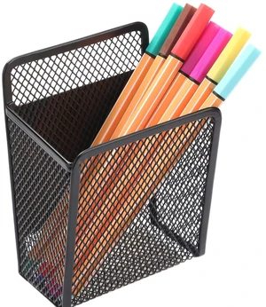 Magnetic Pencil Holder - Extra Strong Magnets Mesh Marker Holder Magnetic Pencil Holder - Extra Strong Magnets Mesh Marker Holder