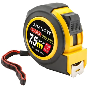 Tape Measure 25 ft, Steel Measuring Tape Retractable, 25-Foot Basics Self-Locking Measurement Tape, Self Lock Auto Tape Rule Imperial/Metric Measure for Body Measurements Tape Measure 25 ft, Steel Measuring Tape Retractable, 25-Foot Basics Self-Locking Measurement Tape, Self Lock Auto Tape Rule Imperial/Metric Measure for Body Measurements