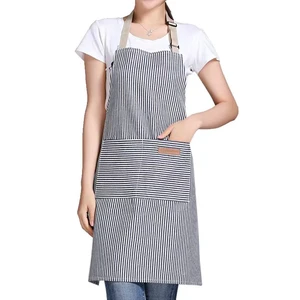 RUIBOLU Adjustable Bib Apron with 2 Pockets Cooking Kitchen Cotton Aprons for Women Men Chef Restaurant BBQ Painting RUIBOLU Adjustable Bib Apron with 2 Pockets Cooking Kitchen Cotton Aprons for Women Men Chef Restaurant BBQ Painting