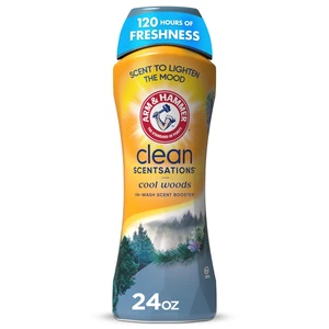 ARM & HAMMER Clean Scentsations Laundry Scent Booster, Cool Woods, 24 Oz ARM & HAMMER Clean Scentsations Laundry Scent Booster, Cool Woods, 24 Oz