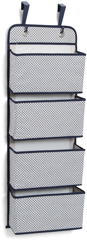 Delta Children 4-Pocket Hanging Wall Organizer, Navy Delta Children 4-Pocket Hanging Wall Organizer, Navy