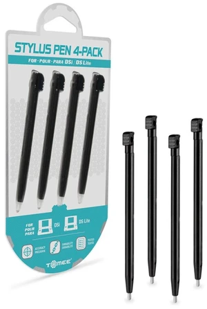 Tomee Stylus Pen Set 4-Pack for Nintendo DS Lite & DSi Black Tomee Stylus Pen Set 4-Pack for Nintendo DS Lite & DSi Black