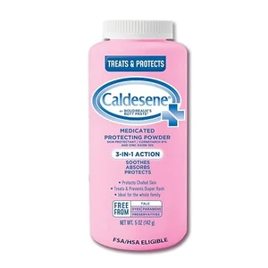 Caldesene Medicated Protecting Body Powder with Zinc & Cornstarch, 5 Oz Caldesene Medicated Protecting Body Powder with Zinc & Cornstarch, 5 Oz