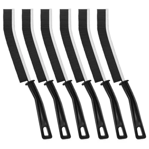 6P Hard Bristle Thin Crevice Gap Grout Cleaner Brush for Household Bathroom Kitchen 6P Hard Bristle Thin Crevice Gap Grout Cleaner Brush for Household Bathroom Kitchen