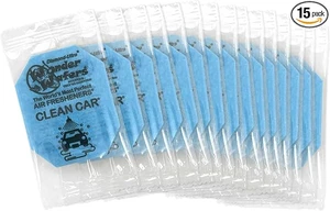Wonder Wafers - Diamond-Ultra Scented Car Air Fresheners - Individually Wrapped (15 Per Pack) (Clean Car) Wonder Wafers - Diamond-Ultra Scented Car Air Fresheners - Individually Wrapped (15 Per Pack) (Clean Car)