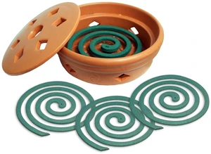 PIC Mosquito Coils with Terra Cotta Burner, Mosquito Repellent, 3 oz, 5 Pc Box PIC Mosquito Coils with Terra Cotta Burner, Mosquito Repellent, 3 oz, 5 Pc Box