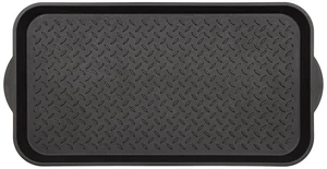 Mainstays Diamond Boot Tray, 15 in x 29 in, Black Mainstays Diamond Boot Tray, 15 in x 29 in, Black