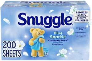 Snuggle Blue Sparkle Cuddle Up Fresh Dryer Sheets, 200 Count Snuggle Blue Sparkle Cuddle Up Fresh Dryer Sheets, 200 Count