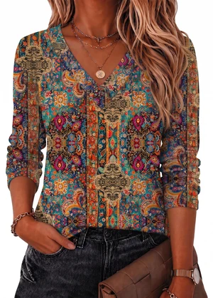 Zeagoo Women Long Sleeve Tops Dressy Casual V Neck Shirt Fall Work Blouse Zeagoo Women Long Sleeve Tops Dressy Casual V Neck Shirt Fall Work Blouse