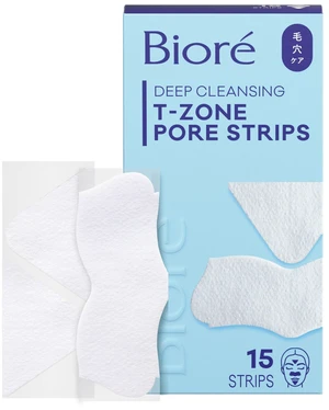 Biore T-Zone Blackhead Remover Strips, Deep Cleansing Pore Strips, 15 ct Biore T-Zone Blackhead Remover Strips, Deep Cleansing Pore Strips, 15 ct