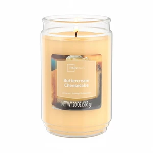 Mainstays Buttercream Cheesecake Single-Wick Scented Jar Candle, 20 oz Mainstays Buttercream Cheesecake Single-Wick Scented Jar Candle, 20 oz
