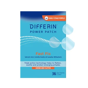 Differin Acne Treatment Pimple Patches, Salicylic Acid & Centella, 36ct Differin Acne Treatment Pimple Patches, Salicylic Acid & Centella, 36ct