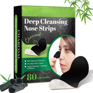 Pore Strips,Natural Charcoal Deep Cleansing Pore Strips ,Nose Strips for Blackheads,Black Heads Removal for Nose Face,Deep Cleansing for All Skin Types(80pcs) Pore Strips,Natural Charcoal Deep Cleansing Pore Strips ,Nose Strips for Blackheads,Black Heads Removal for Nose Face,Deep Cleansing for All Skin Types(80pcs)