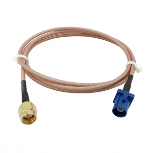 1Pcs SMA Male To Fakra C Male Plug Coaxial GPS Antenna Connector Double Shield RG316D Coax Cable Pigtail Extension Wires 1M-20M 1Pcs SMA Male To Fakra C Male Plug Coaxial GPS Antenna Connector Double Shield RG316D Coax Cable Pigtail Extension Wires 1M-20M