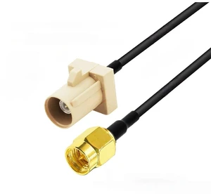 1PCS Car Cable Fakra A B C D E F G H I K Z Type Plug to SMA Male Plug Connector GPS Antenna Extension Cable Pigtail Cable RG174 1PCS Car Cable Fakra A B C D E F G H I K Z Type Plug to SMA Male Plug Connector GPS Antenna Extension Cable Pigtail Cable RG174