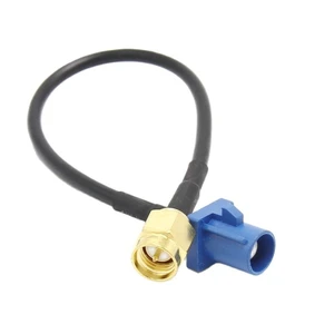 Fakra Male to SMA Male Plug Active GPS Antenna Extension Cable 15cm RG174 Fakra to SMA Gps Cable Fakra Male to SMA Male Plug Active GPS Antenna Extension Cable 15cm RG174 Fakra to SMA Gps Cable