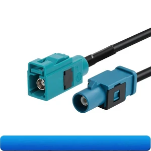 Fakra Z Male To Fakra Z Female 90 Degree Jack Car Navigation GPS Antenna Adapter Extension Cable RG174 RF Coaxial Pigtail Fakra Z Male To Fakra Z Female 90 Degree Jack Car Navigation GPS Antenna Adapter Extension Cable RG174 RF Coaxial Pigtail
