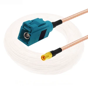 0.1-15M MMCX Female to Water Blue Fakra Z Male RG316 Pigtail RF Coaxial Cable Car Navigation GPS Antenna Adapter Extension Cable 0.1-15M MMCX Female to Water Blue Fakra Z Male RG316 Pigtail RF Coaxial Cable Car Navigation GPS Antenna Adapter Extension Cable