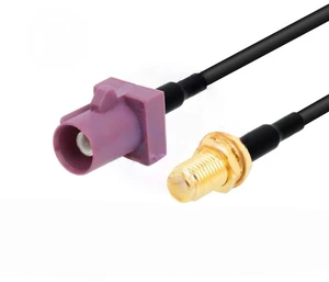 SMA Male Female to FAKRA D-Type Male/Female GPS Navigation Antenna Signal Extension Cable FAKRA Adapter Cable (1 pcs) SMA Male Female to FAKRA D-Type Male/Female GPS Navigation Antenna Signal Extension Cable FAKRA Adapter Cable (1 pcs)