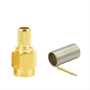 RG58 Cable Coax Adapter for WIFI Antenna Extension Cable SMA Male Female Connectors and Coaxial Cable Crimping Tool RG58 Cable Coax Adapter for WIFI Antenna Extension Cable SMA Male Female Connectors and Coaxial Cable Crimping Tool