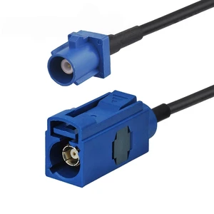 Fakra C Male to Female Connector RG174 4M GPS Antenna Extension Cable for Telematics Navigation Systems Fakra C Male to Female Connector RG174 4M GPS Antenna Extension Cable for Telematics Navigation Systems