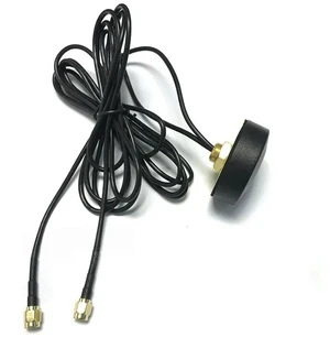 1PC GPS+4G Combined Antenna Aerial Small Round Type With Nut Extension Cable SMA Male Connector Wholesale 1PC GPS+4G Combined Antenna Aerial Small Round Type With Nut Extension Cable SMA Male Connector Wholesale