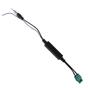 1PCS For Aftermarket Radio Dual heads Antenna Connections Radio Cable Adapter Cable 1PCS For Aftermarket Radio Dual heads Antenna Connections Radio Cable Adapter Cable