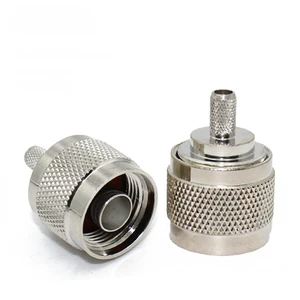 L16 N Male Female Connector N Type Male Female Crimp Straight Connector for RG59 RG316 RG58 RG402 RG405 RG8 Cable L16 N Male Female Connector N Type Male Female Crimp Straight Connector for RG59 RG316 RG58 RG402 RG405 RG8 Cable