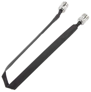 Door/Window Pass Through Flat RF Coaxial Cable SO239 UHF Female to UHF Female 50 Ohm RF Coax Pigtail Extension Cord Door/Window Pass Through Flat RF Coaxial Cable SO239 UHF Female to UHF Female 50 Ohm RF Coax Pigtail Extension Cord