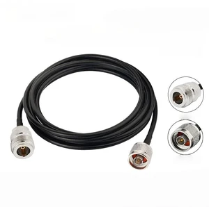 RG58 Wi-Fi Antenna Extension Cable - N Male Connector to SMA Male-Female Connector 50-3 Pure Copper RF Connection Line RG58 Wi-Fi Antenna Extension Cable - N Male Connector to SMA Male-Female Connector 50-3 Pure Copper RF Connection Line