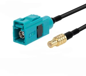 FAKRA-Z to MCX RF Adapter Cable RG174 Coaxial Extension Cable Universal Z-Type (1 pcs) FAKRA-Z to MCX RF Adapter Cable RG174 Coaxial Extension Cable Universal Z-Type (1 pcs)