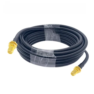 LMR200 Cable SMA Male to SMA Male Plug 50-3 50ohm Low Loss RF Coaxial Cable Adapter WiFi Antenna Extension Cord Pigtail LMR200 Cable SMA Male to SMA Male Plug 50-3 50ohm Low Loss RF Coaxial Cable Adapter WiFi Antenna Extension Cord Pigtail